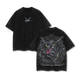 Pokemon "Rayquaza" Vintage Unisex Oversize Anime Manga Acid Washed Heavyweight Cotton T-shirt