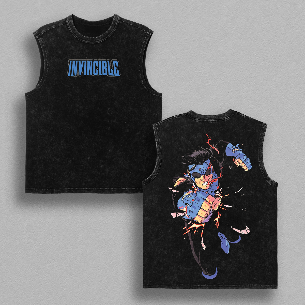 Mark Grayson Invincible Tshirt Washed, Invincible Comics Tshirt, Mark Grayson Tee