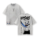 Retro Vintage Inosuke Hashibira V2 - Demon Slayer Anime Double Printed Vintage Washed Tee