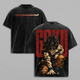 ''Gokuuuuuu'' DBZ Vintage Washed T-Shirt - Anime Graphic Tee Oversized DBZ Streetwear Top Cotton Tshirt Classic Menswear Clothes Apparel Gift for DBZ Fans Men & Wome