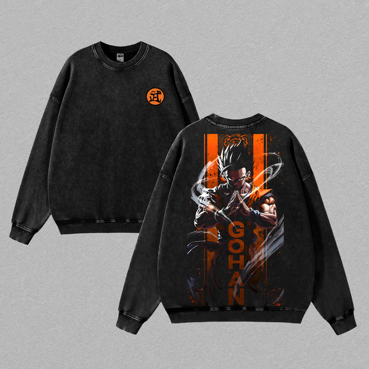''Gohan Beast'' Tee | DBZ Super Graphic Tee | Oversized Washed Anime Shirt | Powerful ''Gohan'' Transformation Print | Unisex Heavyweight Streetwear | Gift for anime Fans
