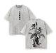 Bleach Shinigami T-Shirt Washed, Shunsui Kyōraku Captain Commander Tee, Anime Soul Reaper Graphic Shirt