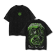 Rayquaza Green Double Printed Vintage Washed Tee