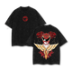 Red Ranger - Power Rangerssss Vintage Wash Tee Collection | Mighty Morphin Oversized Anime Shirt