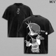 Explosive Devil Girl Reze – Chainsaw Man Vintage Washed Anime Graphic Tee