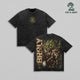 Broly Vintage Washed T-Shirt, Legendary Super Saiyan Graphic Tee, Double Printed Oversized Heavy Cotton Shirt, Dragon Ball Anime Streetwear, Unisex Manga Fan Gift