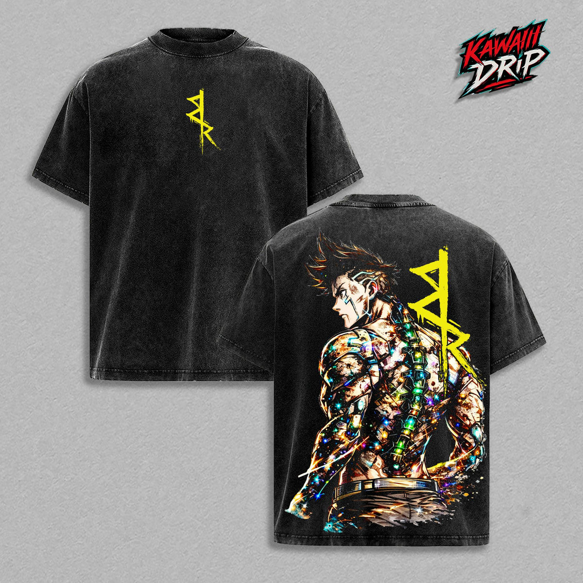 Cyberpunk Edgerunners David Martinez Shirt | Night City Graphic | Vintage Washed Manga Streetwear Top | Cyberpunk Fans T-Shirt & Hoodie | Anime Inspired Fashion | Edgerunners Mercenary Street Tee