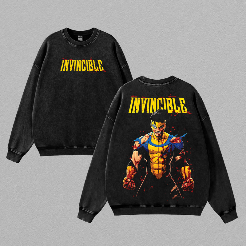 Invinci Season 4 Premium Cotton T-Shirt, Mark Grayson Graphic Shirt, Image Comics Shirt, Invincible Fans T-Shirt, Character Comics Fans Shirt