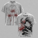 Tokyo Ghoul Anime T Shirt, Ken Kaneki Graphic Tee, Oversized Acid Washed Cotton Shirt, Streetwear Manga Merch, Unisex Casual Outfit Gift