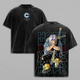 Future Trunks - DBZ Capsule Corp Shirt Graphic Tee Vintage Washed T Shirt Unisex Streetwear Saiyan Warrior Anime Tee DBZ Apparel Gift for Dragon Ball Fans