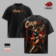 Chun-Li SF T-Shirt, Street Fighter Martial Arts Graphic Tee, Back Print Vintage 90s Gaming Shirt, Graphic Tees Men, Trendy Tshirts, Men's T Shirts, SF Streetwear, Unisex Cotton Distressed Tee, Merch For Men, Men Fashion Graphic Tee Apparel Tops