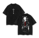 Ichigo Washed Tee – Bleach Oversized Anime T-Shirt, Heavy Cotton T-shirt