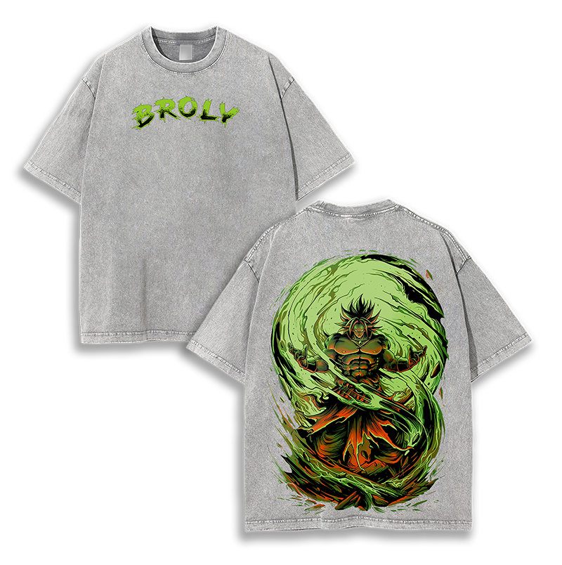 BROLY -  Dragon Ball Washed T-Shirt