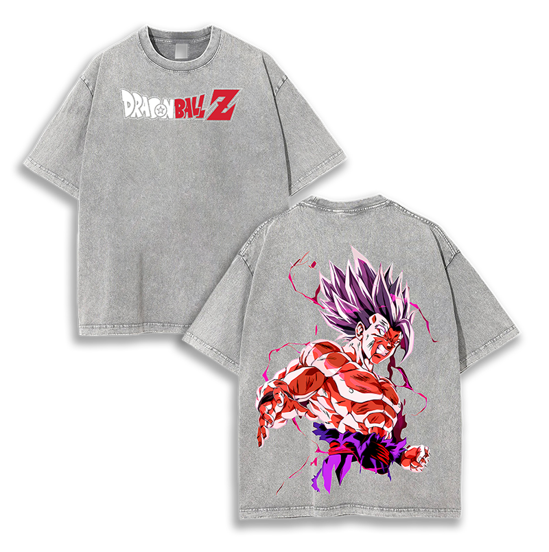 Goku Ultra Instinct  Dragon Ball Z Washed T-Shirt