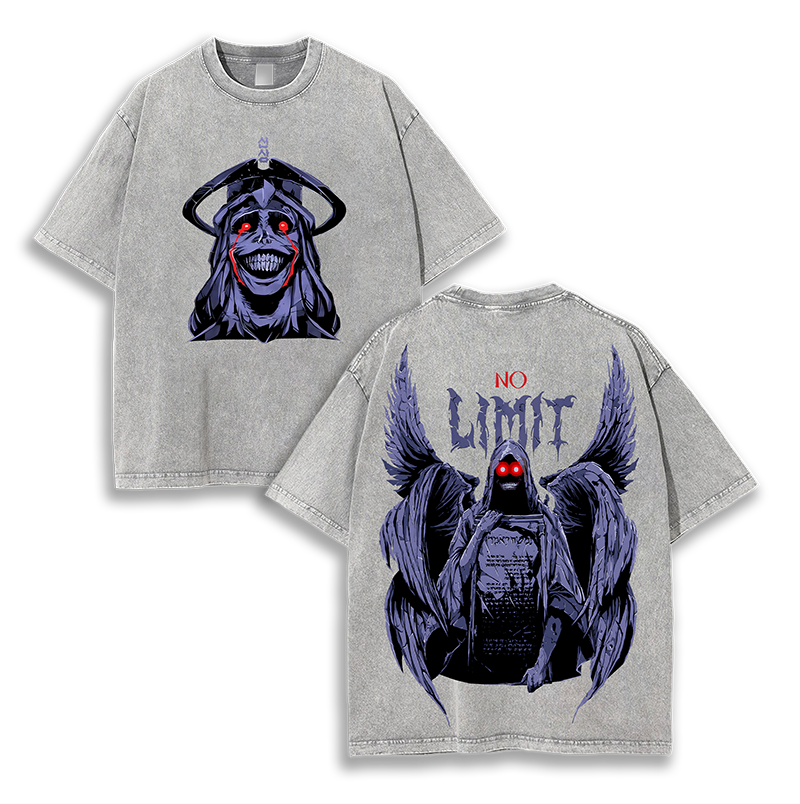 Statue Of God  - Solo Leveling Anime Washed T-Shirt
