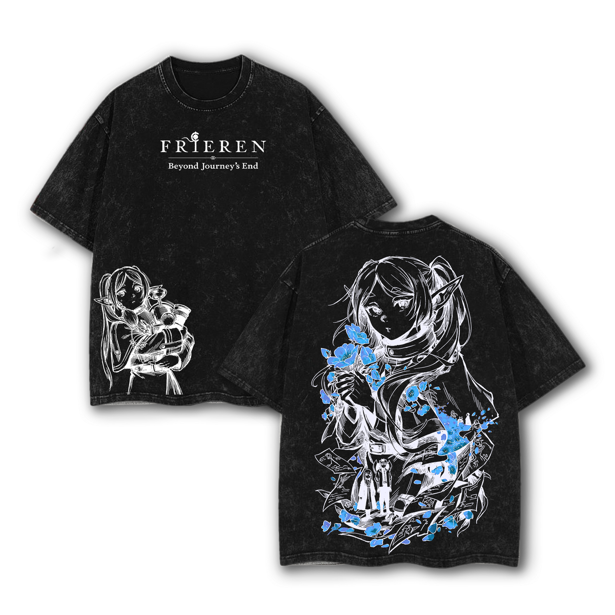 Frieren Beyond Journey’s End T-Shirt – Frieren Anime Graphic Tee, Season 2 Anticipation Design