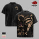 Kisuke Urahara Yoruichi Shihoin Bleach T-Shirt, Soul Reaper Black Cat Graphic Tee, Back Print Vintage 90s Anime Shirt, Graphic Tees Men, Trendy Tshirts, Men's T Shirts, Bleach Streetwear, Unisex Cotton Distressed Tee, Merch For Men