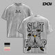Majin Buu DBZ Kid Buu Vintage Washed T-Shirt | Majin Villain Anime Graphic Tee | Pure Evil Streetwear Oversized Shirt