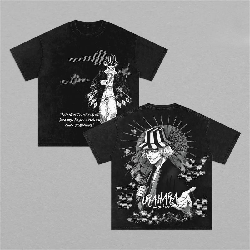 BLEACH Urahara Kisuke Manga T-shirt