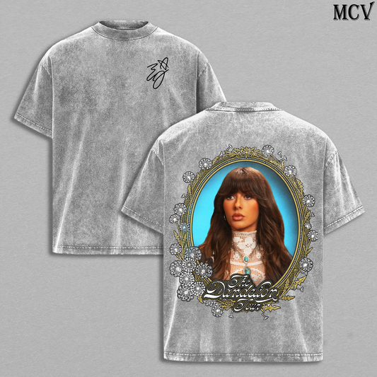 Ella Langley Tour Shirt, Vintage Washed Country Music Oversized Cotton Tee