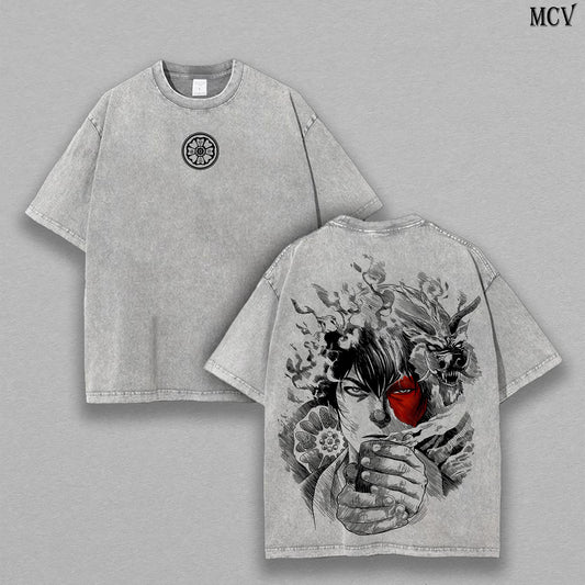 Zuko T-Shirt, Avatar The Last Airbender Tee, Fire Nation Redemption Graphic Vintage Washed Tee