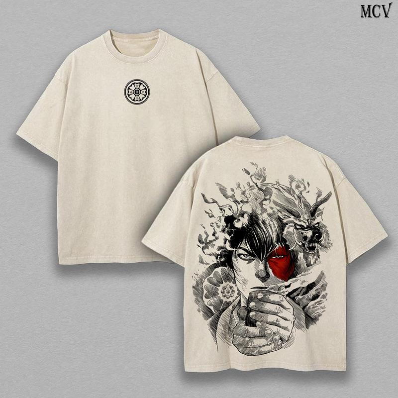 Zuko T-Shirt, Avatar The Last Airbender Tee, Fire Nation Redemption Graphic Vintage Washed Tee