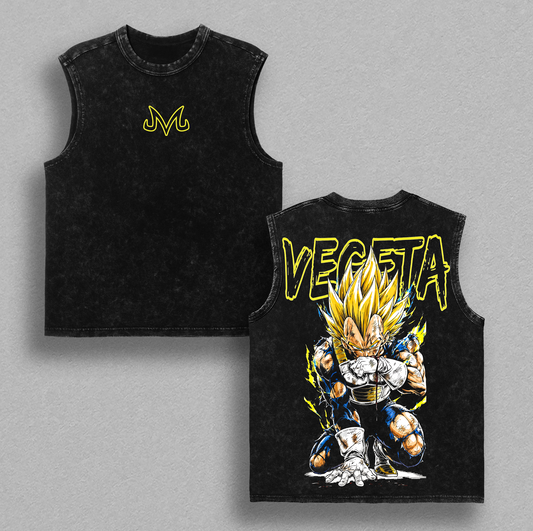 Golden Saiyan Warrior Prince Super Power T-Shirt, ''Super Saiyan'' Graphic Tee, Back Print Vintage 90s Anime Shirt, Graphic Tees Men, Trendy T-shirts, Men's T Shirts, Merch For Men, DBZ Streetwear Top, Unisex Cotton Distressed Tee, Men Fashion Graphic Tee