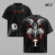 Eren Final Form T-Shirt, Attack on Titan Anime Tee, The End Freedom Graphic Vintage Washed Tee