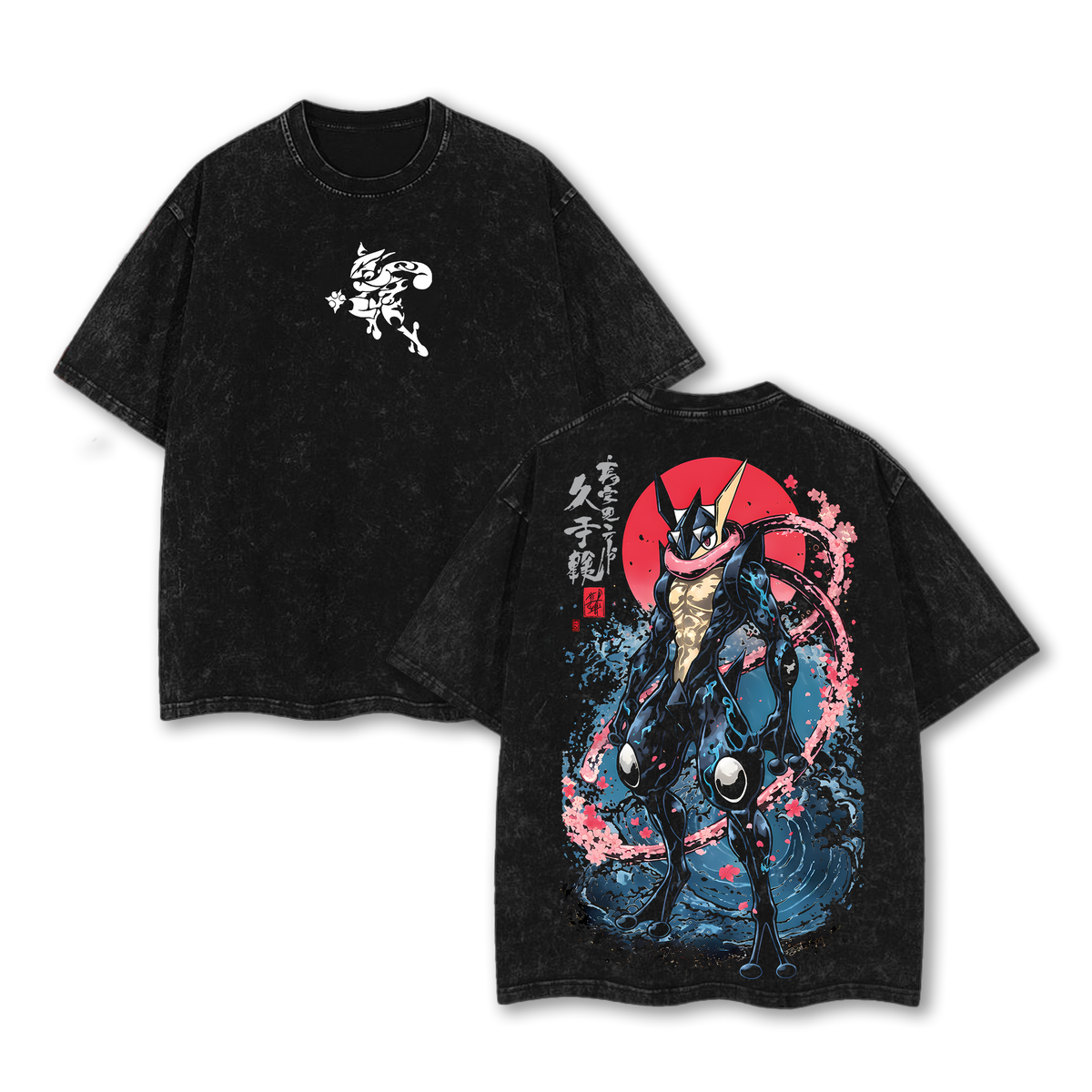 Greninja Vintage Washed T-Shirt