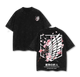 Attack On Titan Anime Unisex Tee | Wings Of Freedom AOT Shirts - Eren Acid Wash Shirt