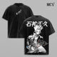 Senku Ishigami T-Shirt, Dr Stone Anime Tee, Science Genius Graphic Vintage Washed Tee