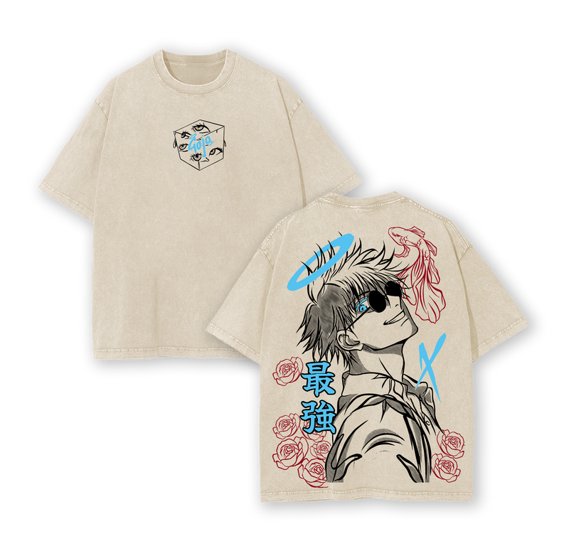 Gojo Satoru Jujutsu Kaisen T-Shirt – Ryouiki Tenkai Domain Expansion Graphic Tee