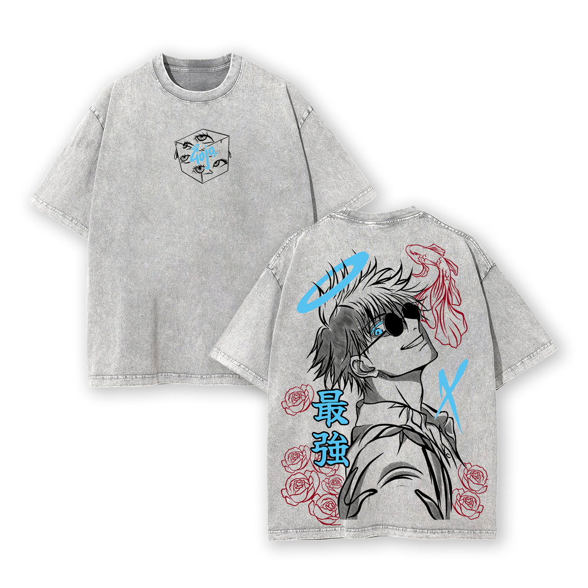 Gojo Satoru Jujutsu Kaisen T-Shirt – Ryouiki Tenkai Domain Expansion Graphic Tee