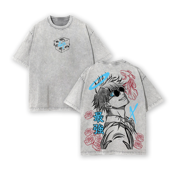 Gojo Satoru Jujutsu Kaisen T-Shirt – Ryouiki Tenkai Domain Expansion Graphic Tee