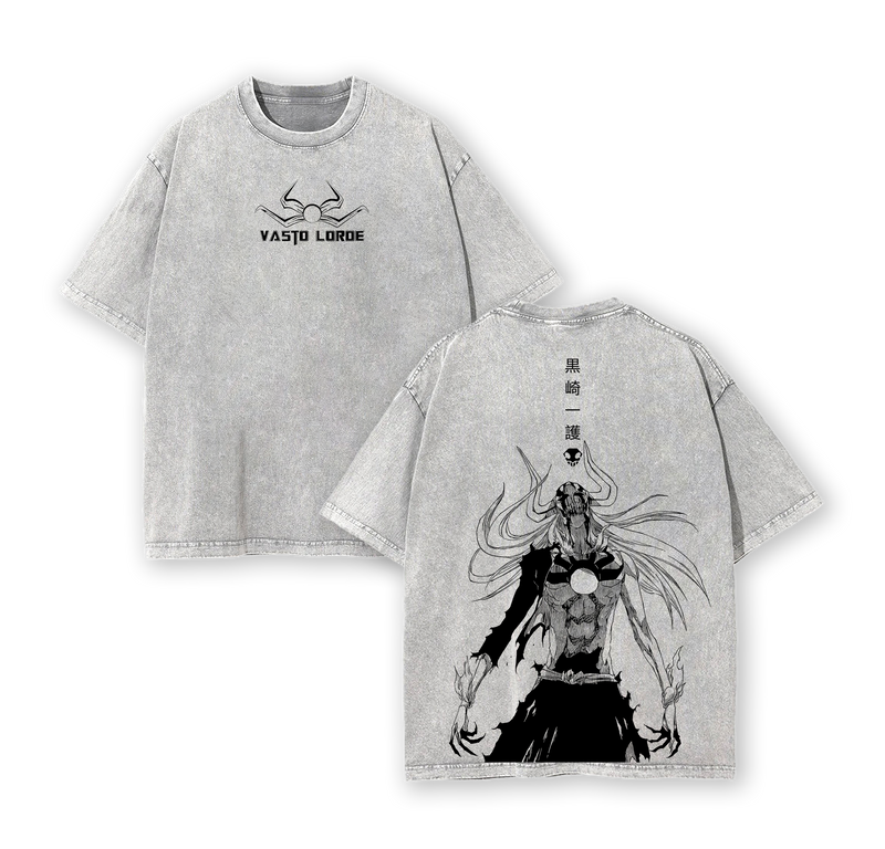 Vasto Lorde Ichigo Kurosaki Bankai Bleach Washed Tee