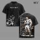Conquest Invincible T-Shirt, Brutal Villain Graphic Tee, Alien Warrior Streetwear, Dark Comic Power Cotton Unisex Shirt