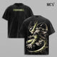 Perfect Cell Shirt, Dragon Ball Z Anime Tee, Villain Power Vintage Washed Graphic Tee