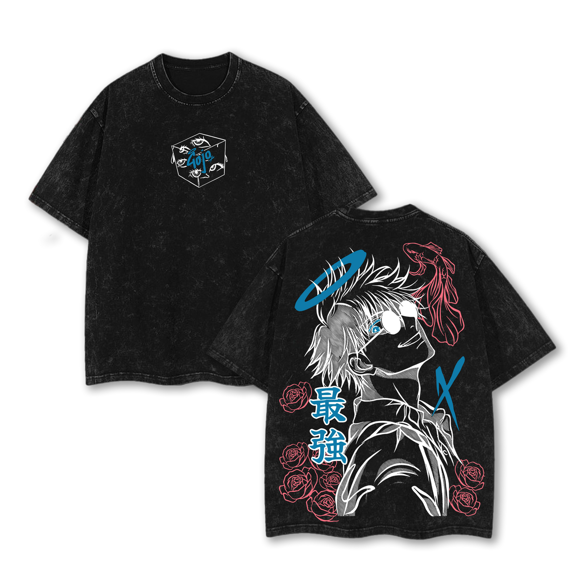 Gojo Satoru Jujutsu Kaisen T-Shirt – Ryouiki Tenkai Domain Expansion Graphic Tee