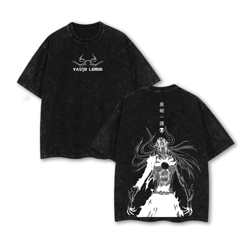 Vasto Lorde Ichigo Kurosaki Bankai Bleach Washed Tee