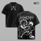 Gon Freecss T-Shirt, Hunter x Hunter Anime Tee, Nen Power Graphic Vintage Washed Tee