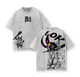 Loki – One Piece Vintage Washed Oversized Anime Graphic Tee