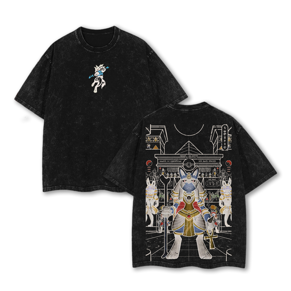 Lucario Pokemon Vintage Washed T-Shirt
