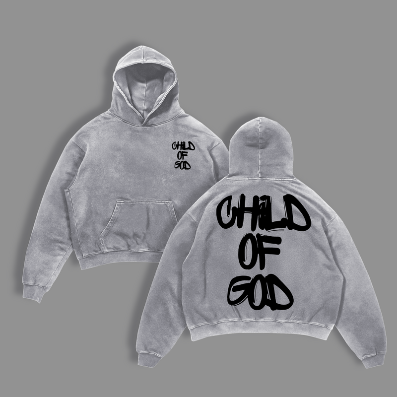 Child Of God Tshirt & Hoodie Washed, Graphic Tees, Back To School Outfits, Menswear for Daily Streetwear,Jesus, God is king, gothic y2k, clothing, Mens, Tops