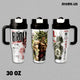 Insulated Tumbler Broly Legendary Super Saiyan Berserk DBZ Anime Stainless Steel 17oz 24oz 30oz Double Wall Vacuum Travel Coffee Mug Hot Cold Drink Cup Anime Gift for Saiyan Fans