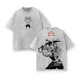 Tengen Muscle Mice Demon Slayer Anime Double Printed Vintage Washed Tee