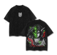 Eren Yeager Final Form T-Shirt Attack on Titan Founding Titan Anime Graphic Tee Oversized Acid Washed Cotton Shirt Rumbling Dark Aesthetic Streetwear Gift for Anime Fans Manga Merch