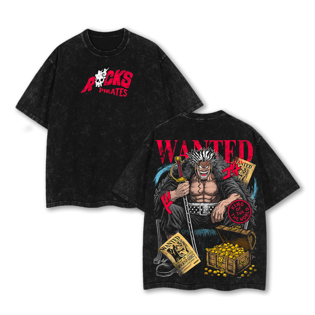 Rocks D. Xebec One Piece Washed T-Shirt