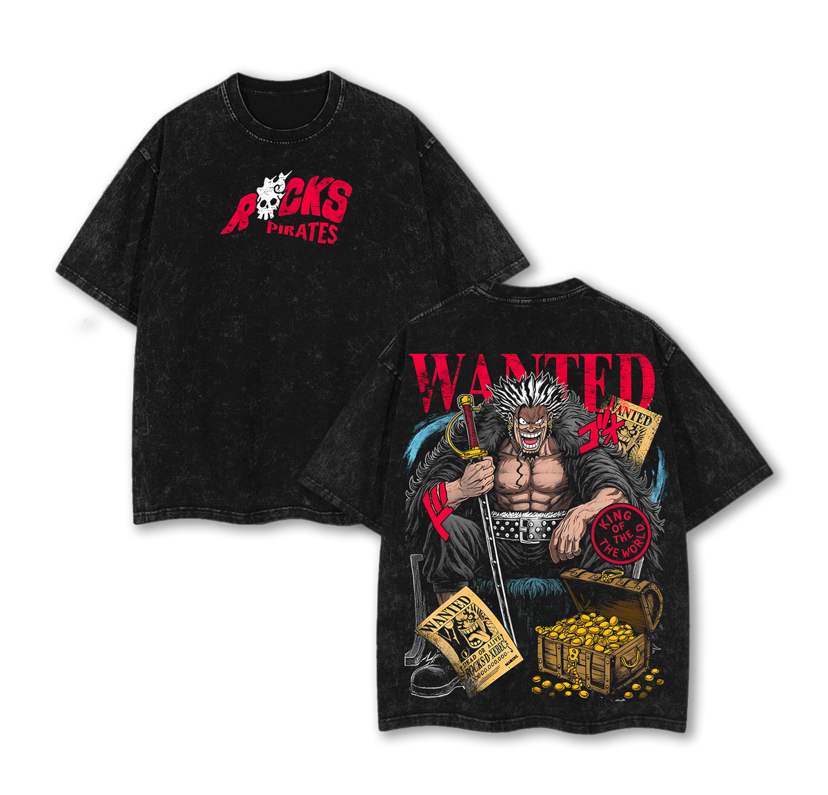 Rocks D. Xebec One Piece Washed T-Shirt