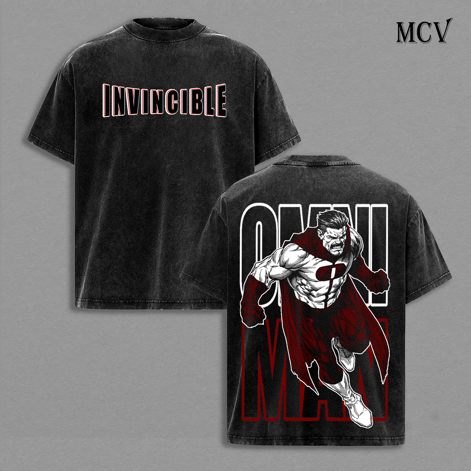 Omni Man Invincible T-Shirt, Brutal Hero Graphic Tee, Super Strength Streetwear, Dark Comic Power Cotton Unisex Shirt