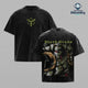 Warhammer 40K Death Guard Oversized T-Shirt / Hoodie | Dual-Sided Nurgle Design: Grimdark Chaos Marine Back Print & Cute Chibi Nurglings Front Hit | Traitor Legion Fandom Apparel.